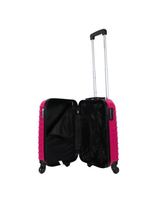 Leonardo Da Vinci Udine ciklámen 4 kerekű kabinbőrönd