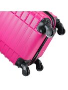 Leonardo Da Vinci Udine ciklámen 4 kerekű kabinbőrönd