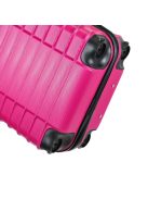 Leonardo Da Vinci Udine ciklámen 4 kerekű kabinbőrönd