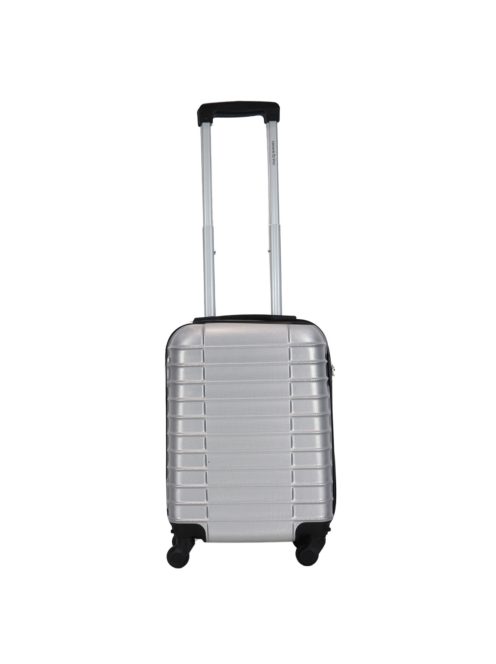 Leonardo Da Vinci Udine ezüst 4 kerekű kabinbőrönd