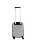 Leonardo Da Vinci Udine ezüst 4 kerekű kabinbőrönd