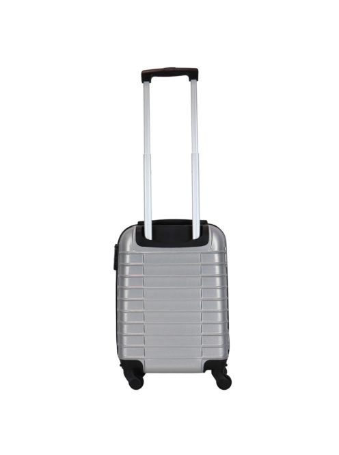 Leonardo Da Vinci Udine ezüst 4 kerekű kabinbőrönd