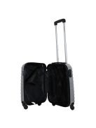 Leonardo Da Vinci Udine ezüst 4 kerekű kabinbőrönd