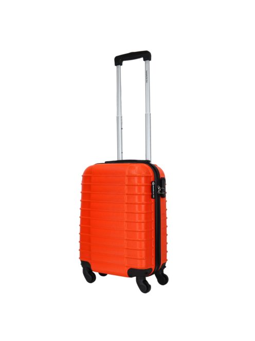 Leonardo Da Vinci Udine narancssárga 4 kerekű kabinbőrönd