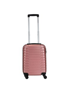 Leonardo Da Vinci Udine rose gold 4 kerekű kabinbőrönd