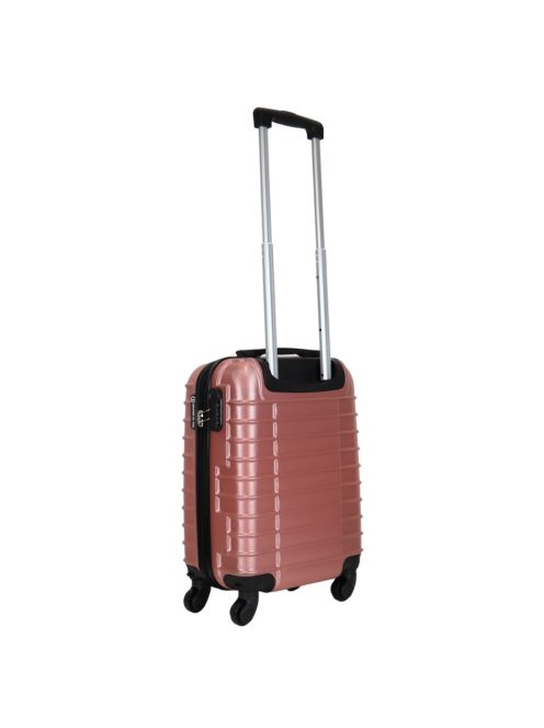 Leonardo Da Vinci Udine rose gold 4 kerekű kabinbőrönd