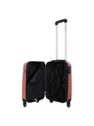 Leonardo Da Vinci Udine rose gold 4 kerekű kabinbőrönd