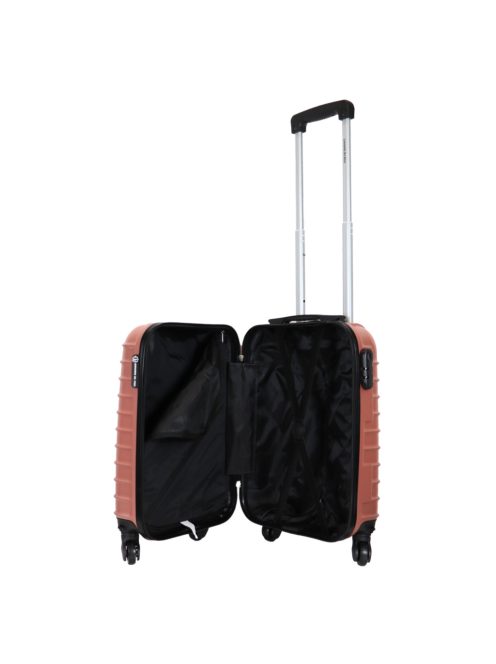 Leonardo Da Vinci Udine rose gold 4 kerekű kabinbőrönd