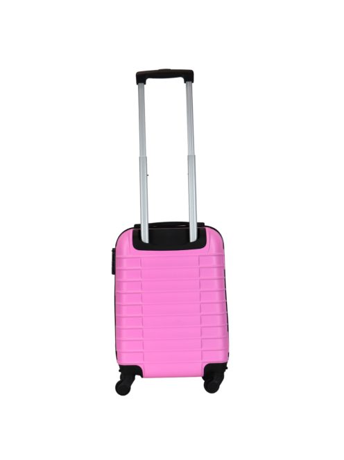 Leonardo Da Vinci Udine rózsaszín 4 kerekű kabinbőrönd