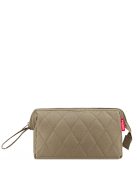 Reisenthel travelcosmetic zöld steppelt női neszeszer