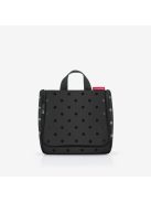 Reisenthel toiletbag fekete pöttyös női kozmetikai táska