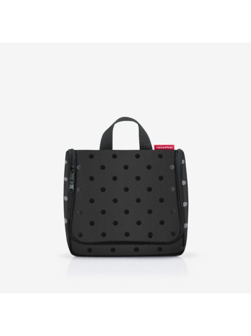 Reisenthel toiletbag fekete pöttyös női kozmetikai táska