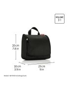 Reisenthel toiletbag fekete pöttyös női kozmetikai táska