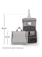 Reisenthel toiletbag XL szürke-fekete mintás kozmetikai táska