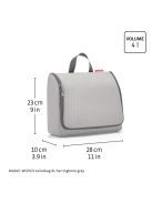 Reisenthel toiletbag XL szürke-fekete mintás kozmetikai táska