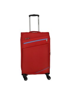 Enrico Benetti Yukon piros 4 kerekű nagy bőrönd