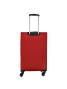 Enrico Benetti Yukon piros 4 kerekű nagy bőrönd