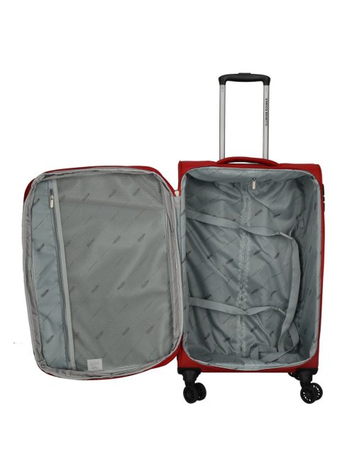 Enrico Benetti Yukon piros 4 kerekű nagy bőrönd