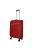 Enrico Benetti Yukon piros 4 kerekű közepes bőrönd