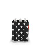 Reisenthel bottlebag fekete-fehér pöttyös italtartó táska