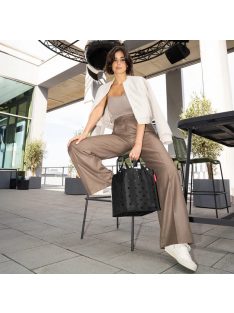 Reisenthel bottlebag fekete pöttyös italtartó táska