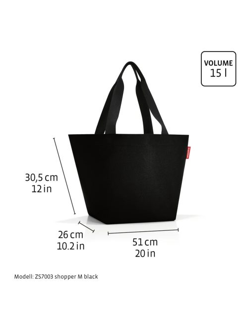 Reisenthel shopper M rózsaszín női shopper táska