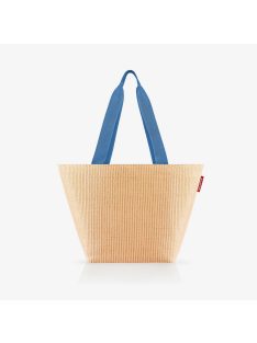 Reisenthel shopper M bézs-kék női shopper táska