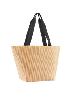 Reisenthel shopper M bézs-fekete női shopper táska