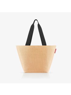 Reisenthel shopper M bézs-fekete női shopper táska