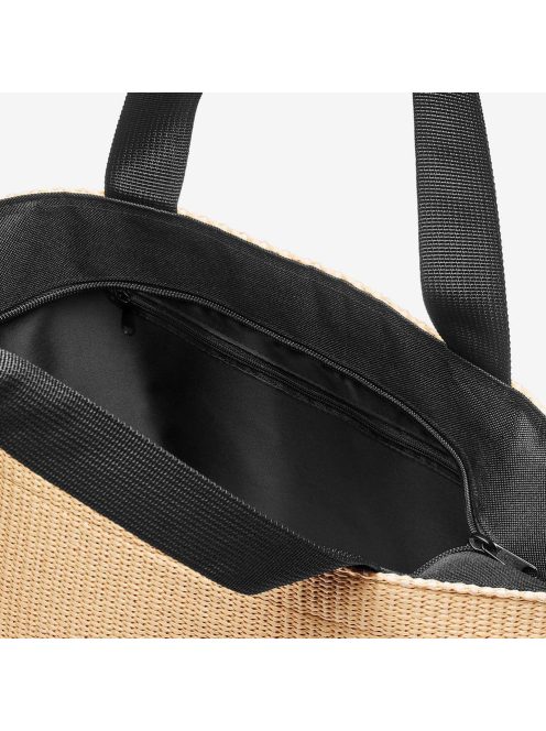Reisenthel shopper M bézs-fekete női shopper táska