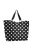 Reisenthel shopper XL fekete-fehér pöttyös női nagy shopper táska