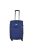 Ormi Zenit kék 4 kerekű bővíthető közepes bőrönd