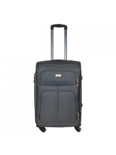 Ormi Zenit szürke 4 kerekű közepes bőrönd