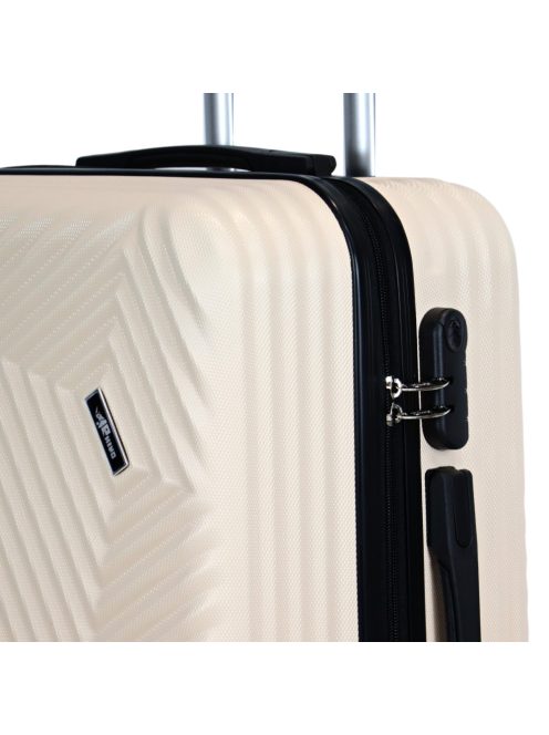 Rhino Bag Barcelona bézs 4 kerekű nagy bőrönd