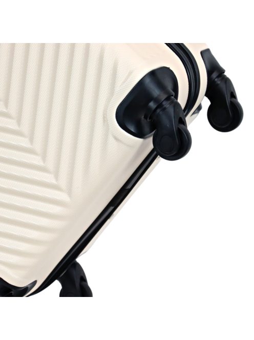 Rhino Bag Barcelona bézs 4 kerekű nagy bőrönd