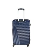 Rhino Bag Barcelona kék 4 kerekű nagy bőrönd