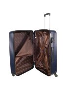 Rhino Bag Barcelona kék 4 kerekű nagy bőrönd