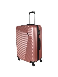 Rhino Bag Barcelona rose gold 4 kerekű női nagy bőrönd