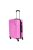 Rhino Bag Barcelona rózsaszín 4 kerekű közepes bőrönd