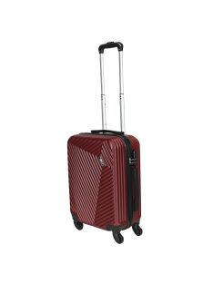 Rhino Bag Barcelona bordó 4 kerekű kabinbőrönd 55cm