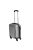 Rhino Bag Barcelona ezüst 4 kerekű kicsi kabinbőrönd 46cm