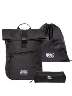 Heavy Tools Eferin fekete iskolatáska szett