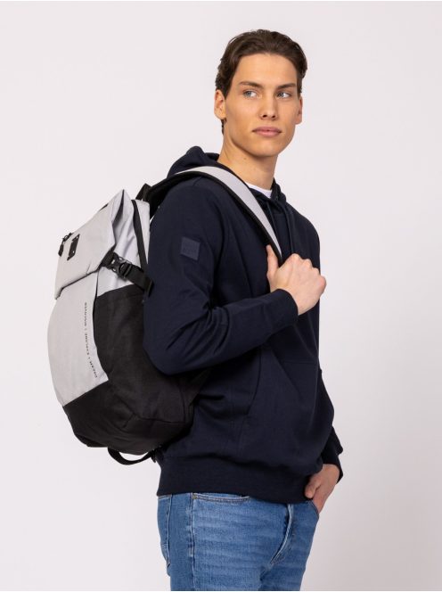 Heavy Tools Egan szürke-fekete laptoptartós hátizsák 15,6"