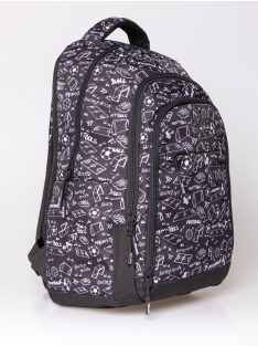   Heavy Tools Ehatan25 fekete focis laptoptartós hátizsák 15,6"