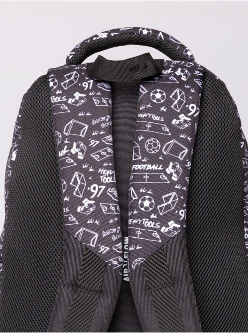 Heavy Tools Ehatan25 fekete focis laptoptartós hátizsák 15,6"