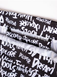 Heavy Tools Elbo25 fekete-fehér tornazsák