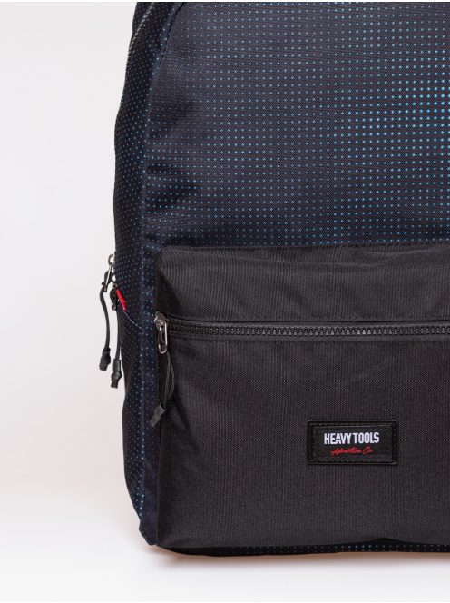 Heavy Tools Elinor23 kék-fekete laptoptartós hátizsák 15,6"