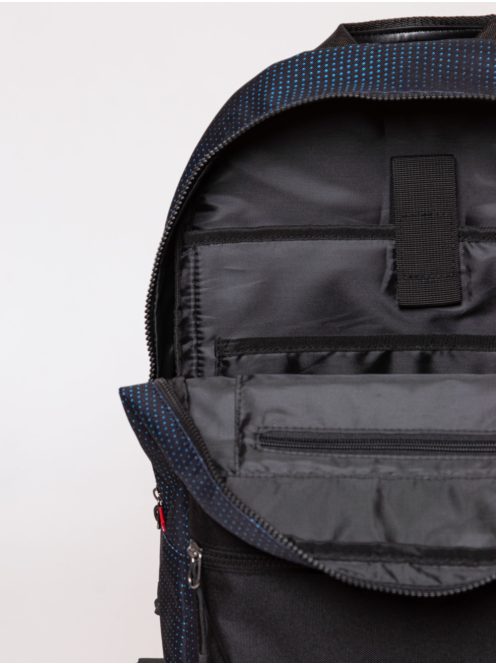 Heavy Tools Elinor23 kék-fekete laptoptartós hátizsák 15,6"