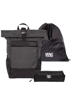 Heavy Tools Epri24 antracit-fekete iskolatáska szett
