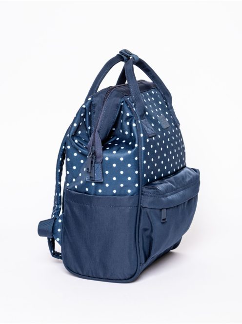 Heavy Tools Estok25 kék pöttyös női hátizsák